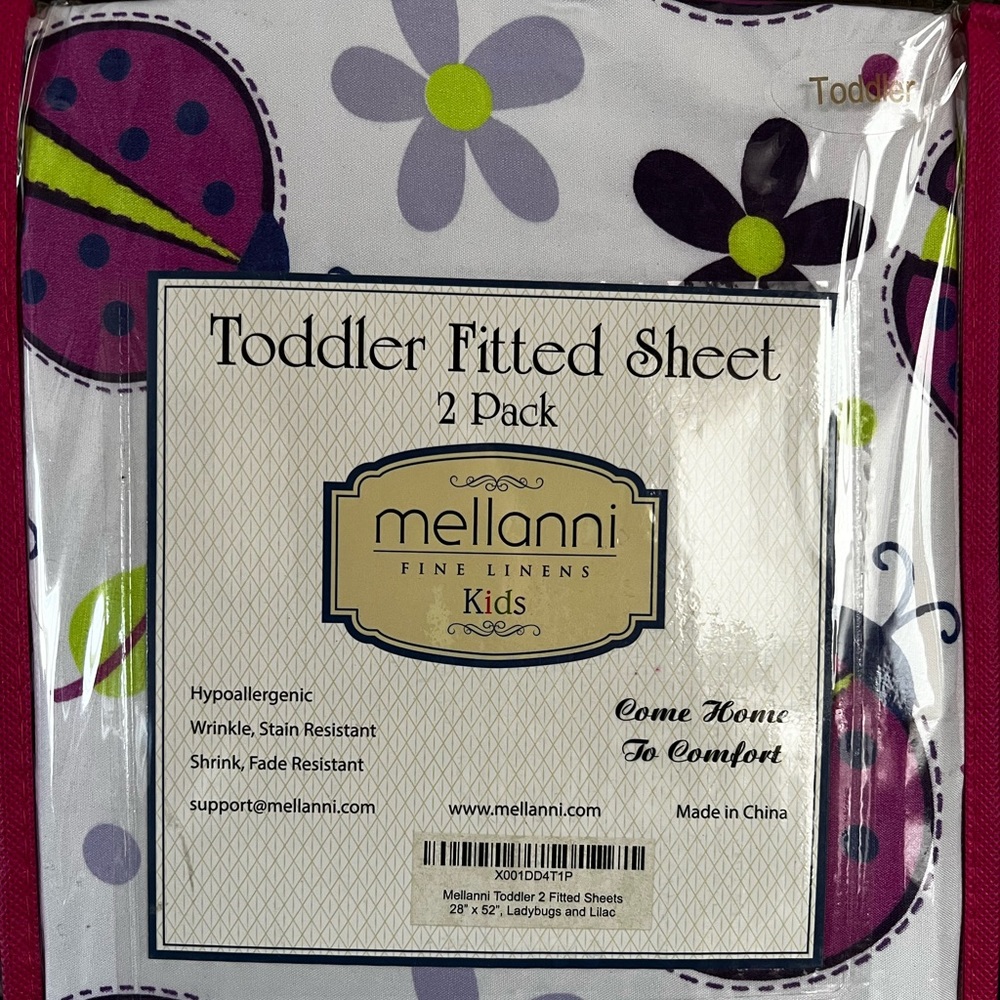 Toddlers linen sheets